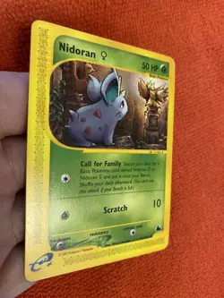 SKYRIDGE NIDORAN 81/144 2003 Non -Holo Pokemon TCG - Image 3