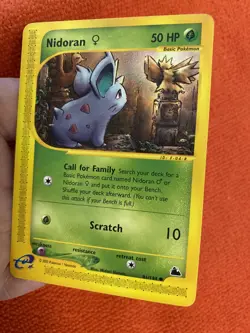 SKYRIDGE NIDORAN 81/144 2003 Non -Holo Pokemon TCG - Image 4