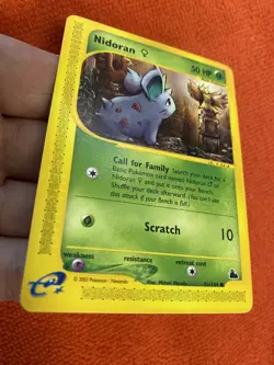 SKYRIDGE NIDORAN 81/144 2003 Non -Holo Pokemon TCG - Image 5