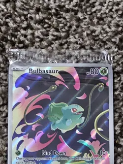 Bulbasaur 133/132 Mega Evolutions Stamped Box Topper Pokemon Promo mint SEALED - Image 3