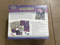Scarlet and Violet Base Set Pokemon Center Exclusive ETB (Miraidon) New - Image 2
