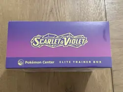 Scarlet and Violet Base Set Pokemon Center Exclusive ETB (Miraidon) New - Image 3