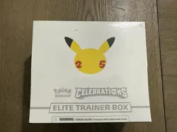 Pokemon TCG 25th Anniversary Celebrations Elite Trainer Box ETB New & Sealed - Image 1