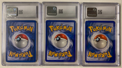 Pokemon Set: Kabuto 50/62, Larvitar 11/17, & Geodude 53/92 CGC Gem Mint 10 - Image 2