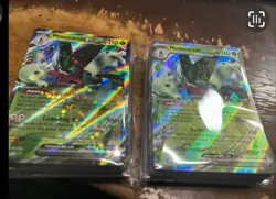 LOT OF (100) Pokemon Meowscarada ex SVP 033 Black Star Promo Ultra LOT. MINT - Image 1