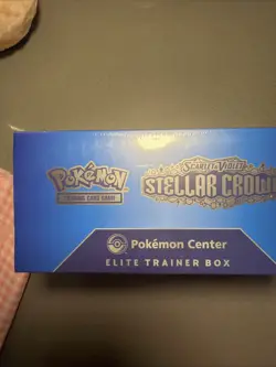Pokemon Center Stellar Crown ETB, Brand New, Factory Sealed In Hand - Image 2