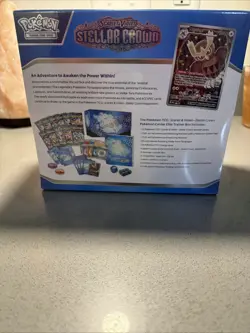 Pokemon Center Stellar Crown ETB, Brand New, Factory Sealed In Hand - Image 5