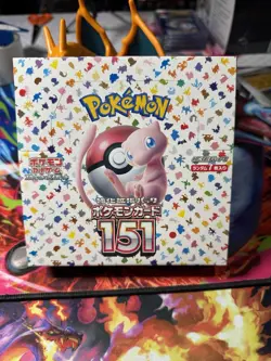 Pokemon TCG - Japanese 151 Booster Box - NEW/Factory Sealed - No Shrink Wrap - Image 1