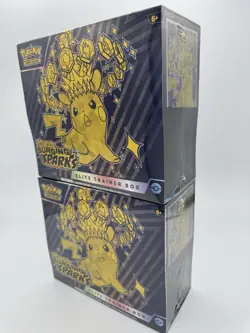 LOT OF 2 - Surging Sparks ETB Elite Trainer Box Pokemon - Factory Sealed - Image 3