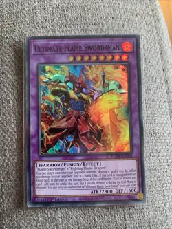Ultimate Flame Swordsman MZMI-EN004 Super Rare Yugioh NM - Image 1