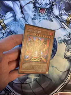 (119) Yu-Gi-Oh! TCG Lava Golem PGD-107 1st Edition Secret MP/LP - Image 3