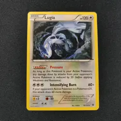 Lugia 78/124 Fates Collide Regular Rare Pokemon Tcg Card Heavily Played - Image 1