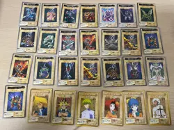 Yugioh Bandai common 28 cards lot card set japanese vintage 90s - Image 1