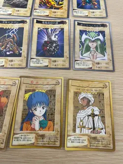 Yugioh Bandai common 28 cards lot card set japanese vintage 90s - Image 2
