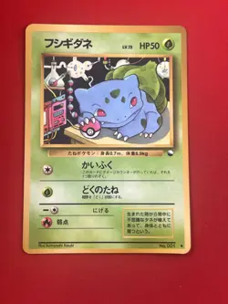 4set EX~NM-) Pokemon Card Old-Back Era Special Set Japanese Bulbasaur Chikorita - Image 2