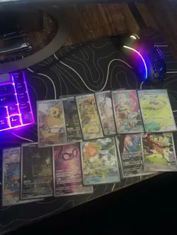 Pokemon TCG Illustration Secret Rare Card Lot of Various Sets, NM/M - Image 1