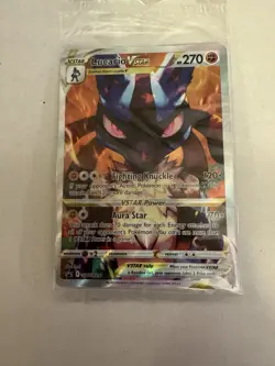 Pokemon: Lucario VSTAR SWSH291 Crown Zenith ETB Promo Card SEALED - Image 1