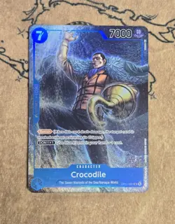 One Piece Card Game Crocodile (Parallel) OP01-067 Super Rare NM English - Image 1