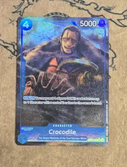 One Piece Card Game Crocodile (Alternate Art) OP07-040 Uncommon Rare NM English - Image 1