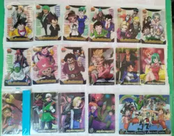 Dragon Ball One Piece Card 40th weekly Jump Morinaga Wafer Full Set 30/30 - Image 2