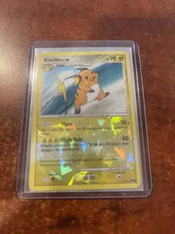 Pokemon TCG English Card Pop Series 9 Raichu Cracked Ice Reverse Holo 3/17 - Image 1