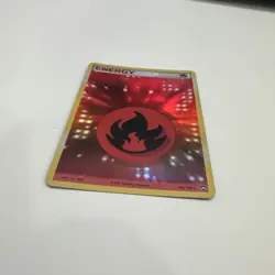 Pokemon Fire Energy 104/108 Rare EX Power Keepers 2007 Reverse Holo Card MP - Image 1