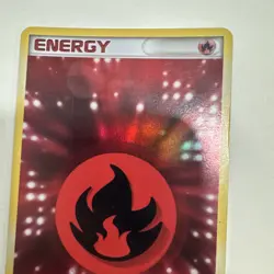 Pokemon Fire Energy 104/108 Rare EX Power Keepers 2007 Reverse Holo Card MP - Image 4