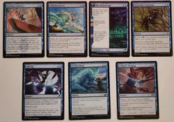 Set 21 Different Blue Cantrips Draw a Card Various sets Magic MTG - Image 2