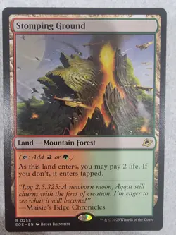 Magic the Gathering: Stomping Ground Edge of Eternities Regular - Image 1
