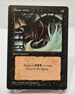 FRENCH Dark Ritual Revised Messe noire FBB MTG Magic The Gathering 262 - Image 1
