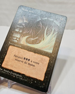 FRENCH Dark Ritual Revised Messe noire FBB MTG Magic The Gathering 262 - Image 3