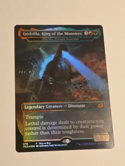 Godzilla, King of the Monsters Buy-A-Box PROMO FOIL X1 Ikoria IKO MTG - Image 1