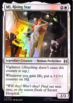MJ, Rising Star Foil U Marvel's Spider-Man: Eternal-Legal 3 NM - Image 1