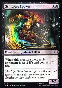 Symbiote Spawn Foil C Marvel's Spider-Man: Eternal-Legal 11 NM - Image 1