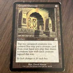 Cryptic Gateway, English Onslaught MTG Magic - Image 1