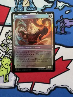 The Legend of Roku Avatar Roku x1 Mtg Foil Avatar: The Last Airbender - Image 2