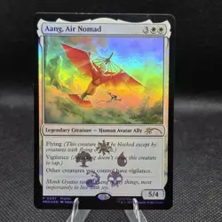 MTG, Aang, Air Nomad P0001, Promo, Magic Avatar: The Last Airbender - Image 1