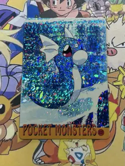 Pokemon Vintage Pocket Monsters Vending HOLO Prism Sticker 1999 Bandai Nintendo - Image 3
