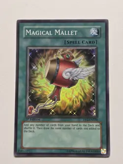 Magical Mallet DP2-EN024 1st Edition Super Rare Vintage Yugioh Duelist Pack 2 NM - Image 1
