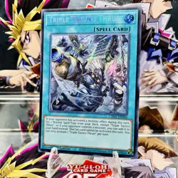 Yugioh Triple Tactics Thrust CH01-EN030 Secret Rare 1st Ed Near Mint - Image 1