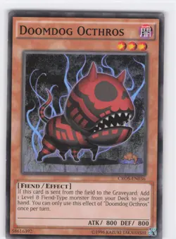 Doomdog Octhros Common Crossed Souls CROS-EN036 NM Unlimited LP-NM - Image 1
