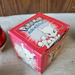 Pokemon Poke Ball 1999 Burger King, Mewtwo 23k Gold Plated Trading Card With Box - Image 3