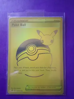 Pokemon Celebrations Pikachu V & PokeBall Gold Cards SWSH145 SWSH146 - Image 5
