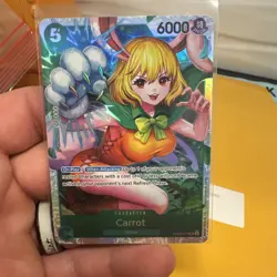 NM One Piece Carrot OP08-023 SR Card Game Two Legends - Image 1