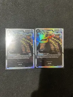 One Piece Card Game Jack OP08-084 SR English Playset X2 ! TWO LEGENDS OP TCG - Image 2