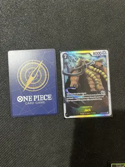 One Piece Card Game Jack OP08-084 SR English Playset X2 ! TWO LEGENDS OP TCG - Image 3