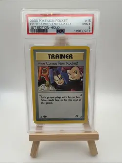 Here Comes Team Rocket! 1st Edition Holo 15/82 Pokemon Card - Image 1