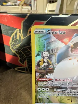Pokemon TCG Snorlax Lost Origin Trainer Gallery Holo Ultra Rare Card TG10/TG30 - Image 2