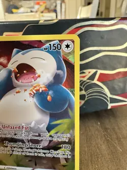 Pokemon TCG Snorlax Lost Origin Trainer Gallery Holo Ultra Rare Card TG10/TG30 - Image 3