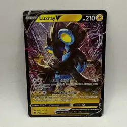 Pokemon TCG Luxray V Astral Radiance 050/189 Holo Ultra Rare LP Card - Image 1